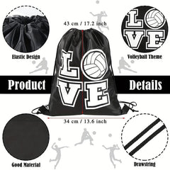 Sports Drawstring Bag Candy Bag for Party Gift Supplies