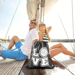 Sports Drawstring Bag Candy Bag for Party Gift Supplies