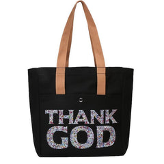 Christmas Style Canvas Bag Women Forest Shoulder Bag