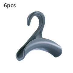 6pcs Hanging Bag Hanger Wardrobe Hanging Bag Hook Storage Rack