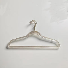 5pcs Transparent Coat Rack Anti-slip Non-marking Hanging Clothes Rack