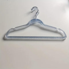 5pcs Transparent Coat Rack Anti-slip Non-marking Hanging Clothes Rack