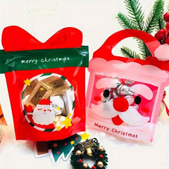 25pcs Christmas Gift Bags for Birthdays, Parties, Candy Packaging
