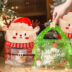 25pcs Christmas Gift Bags for Birthdays, Parties, Candy Packaging