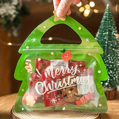 25pcs Christmas Gift Bags for Birthdays, Parties, Candy Packaging