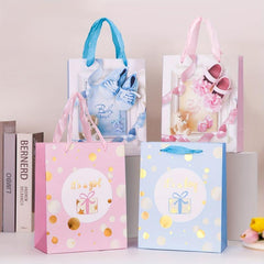 6pcs Small Gift Bags 18x23x10cm - Birthday Party Holiday Craft DIY Supplies