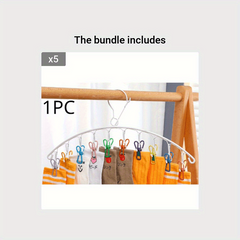 Rainbow Clothes Holder Multifunctional Clip Socks Holder