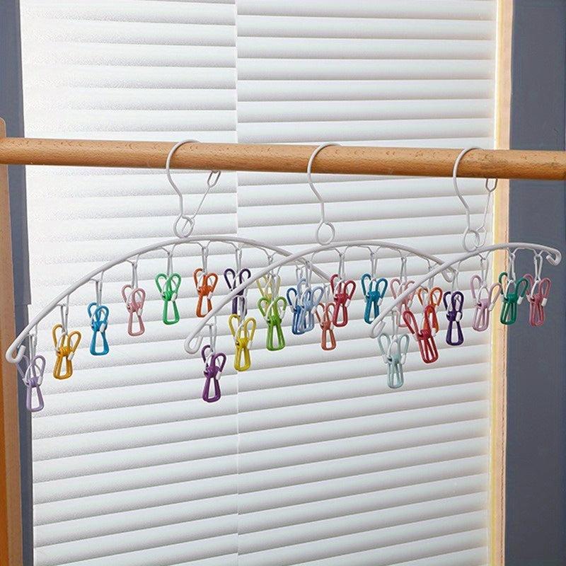 Rainbow Clothes Holder Multifunctional Clip Socks Holder