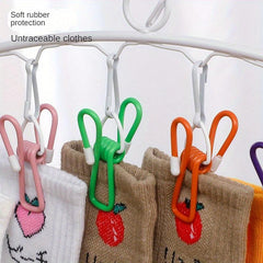 Rainbow Clothes Holder Multifunctional Clip Socks Holder