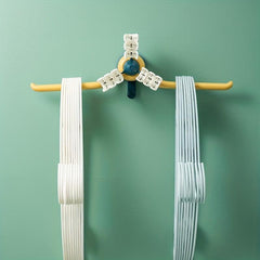 Clothes Hangers Storage Rack Wall-mounted Hooks Organizer