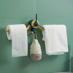 Clothes Hangers Storage Rack Wall-mounted Hooks Organizer