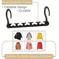 Foldable Magic Hanger ABS Plastic Hook Storage Tool