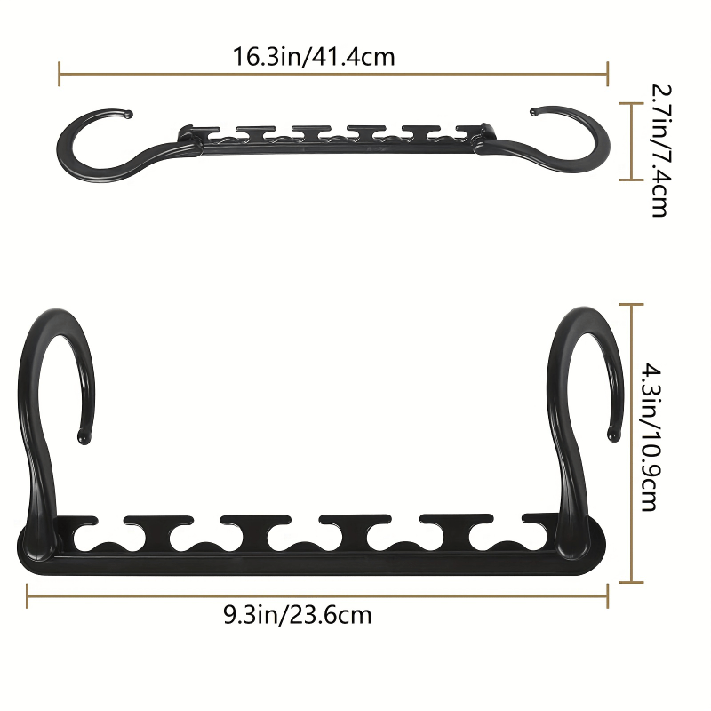 Foldable Magic Hanger ABS Plastic Hook Storage Tool