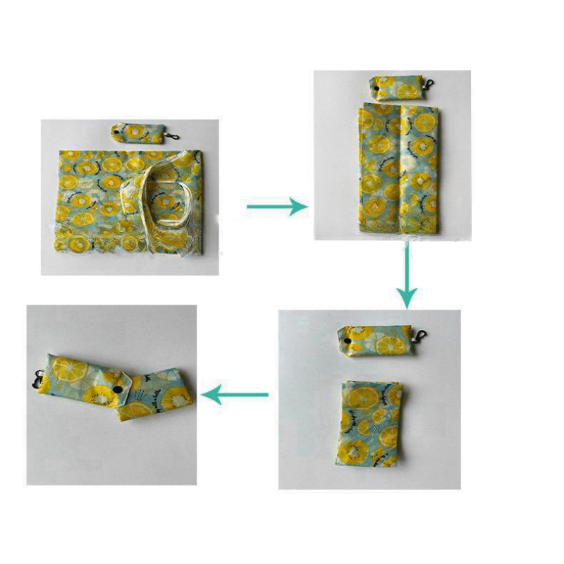 Foldable Eco-Friendly Shopping Bag Mobile Phone Storage Large Capacity