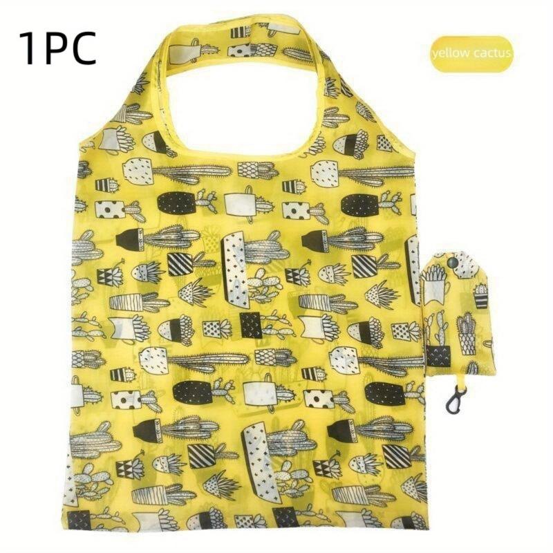 Foldable Eco-Friendly Shopping Bag Mobile Phone Storage Large Capacity