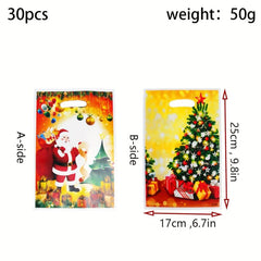 30pcs Golden Tree Old Man Candy Bag Food Pearl Bag Gift Bag