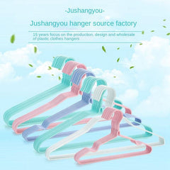 Thickened Windproof Stainless Steel Hanger Non-slip Cartoon Underwear Hanger