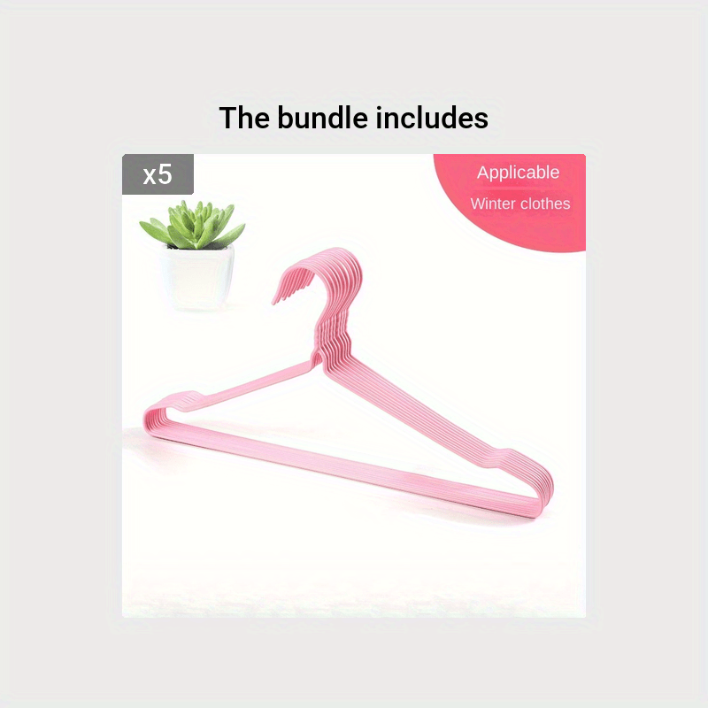 Thickened Windproof Stainless Steel Hanger Non-slip Cartoon Underwear Hanger