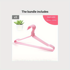 Thickened Windproof Stainless Steel Hanger Non-slip Cartoon Underwear Hanger