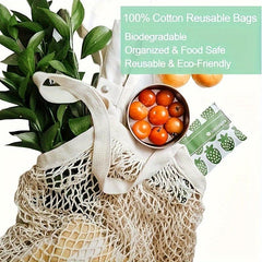 Cotton Net Bag Environmental Shopping Bag Supermarket Fruit Bag