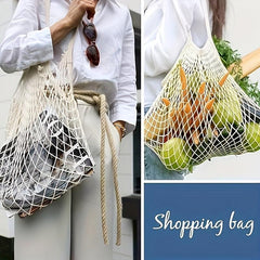 Cotton Net Bag Environmental Shopping Bag Supermarket Fruit Bag
