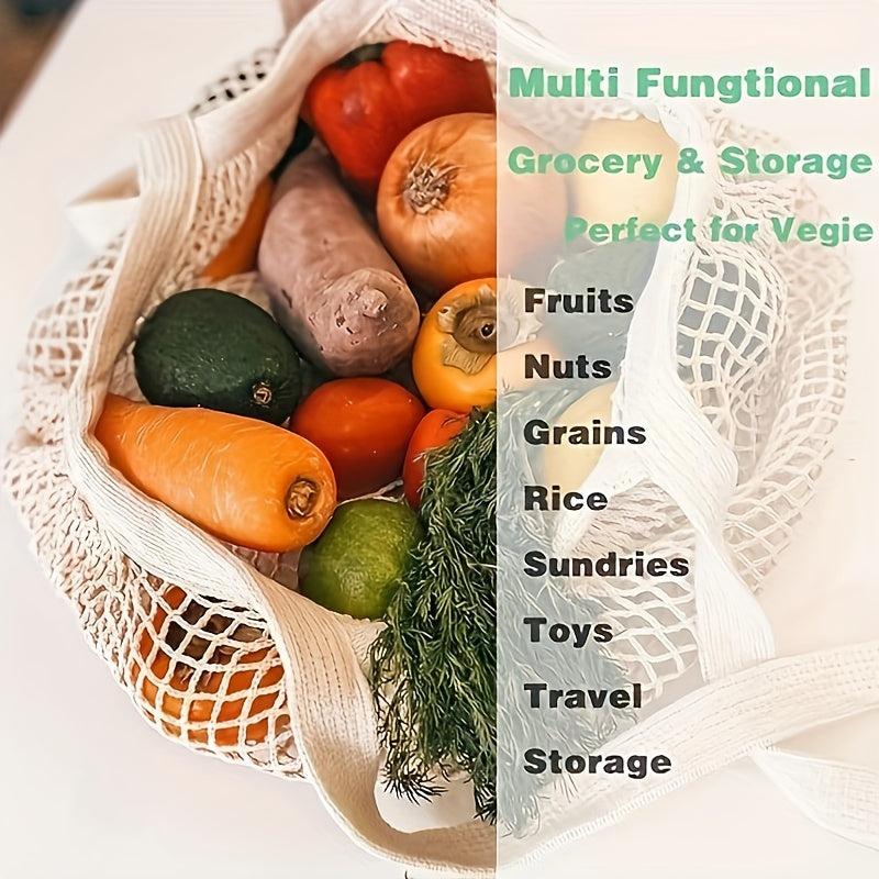 Cotton Net Bag Environmental Shopping Bag Supermarket Fruit Bag