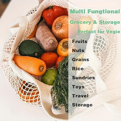 Cotton Net Bag Environmental Shopping Bag Supermarket Fruit Bag