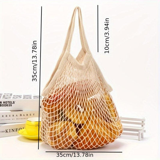 Cotton Net Bag Environmental Shopping Bag Supermarket Fruit Bag