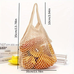Cotton Net Bag Environmental Shopping Bag Supermarket Fruit Bag