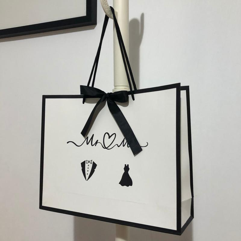 Wedding Gift Bags for Couples Bridal Shower Just Married Ornaments Keepsake