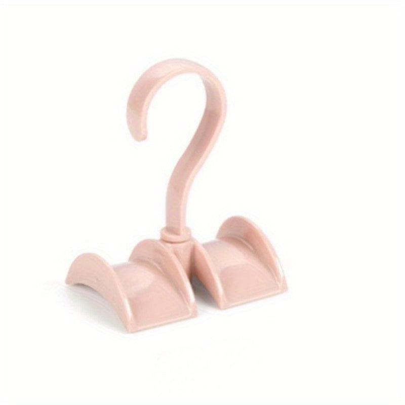 3pcs Bag Storage Rack Wardrobe Hanging Hook Creative Tie Shelf Clothes Hook