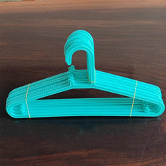10pcs Plastic Clothes Hanger Non-marking Non-slip Japanese Design