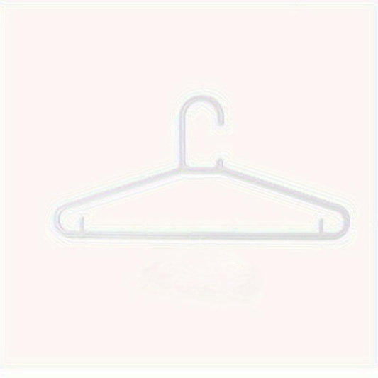10pcs Plastic Clothes Hanger Non-marking Non-slip Japanese Design