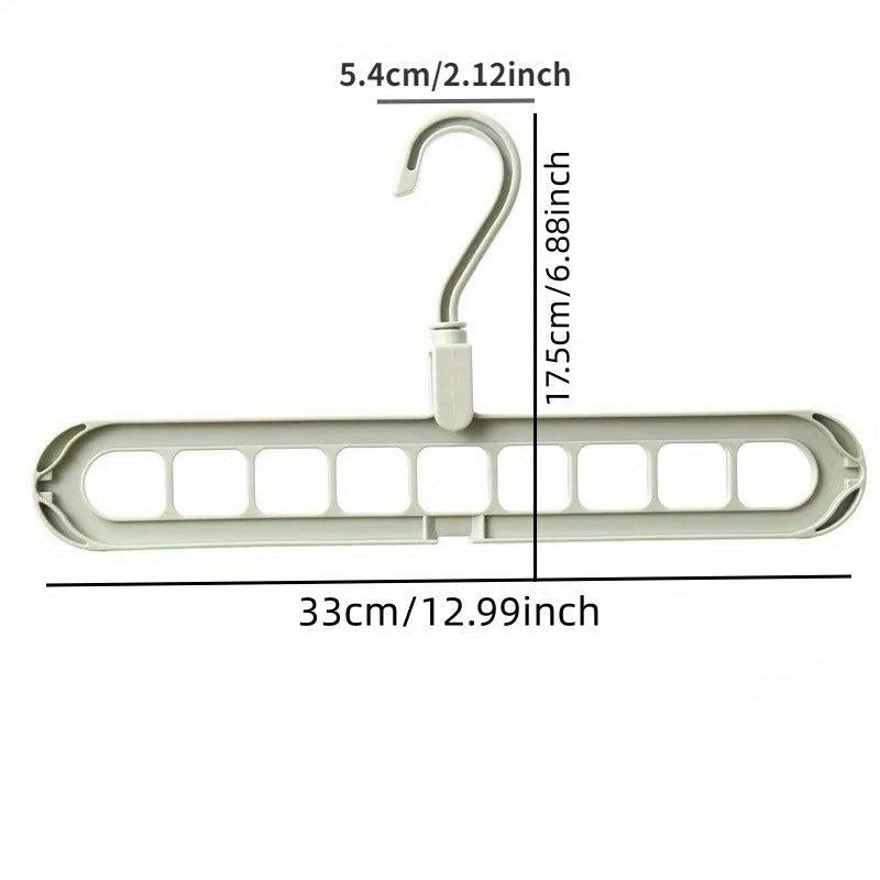 Folding Plastic Clothes Rack Organizer Adjustable Shelves