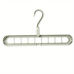 Folding Plastic Clothes Rack Organizer Adjustable Shelves