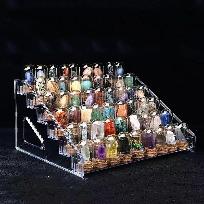 Desktop Cartoon Animation Hand Storage Rack Transparent Shelf
