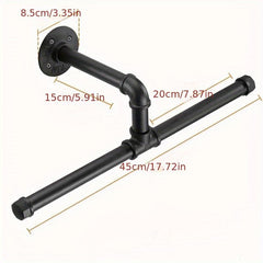 Heavy Duty Iron Garment Rack for Closet
