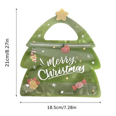 10pcs Creative Christmas Gift Bags Candy Packaging Bags For Birthday Parties