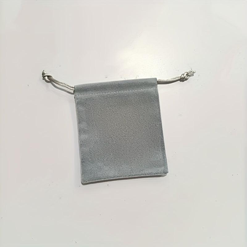 Cloth Bag Drawstring Jewelry Storage for Earrings Ring Necklace