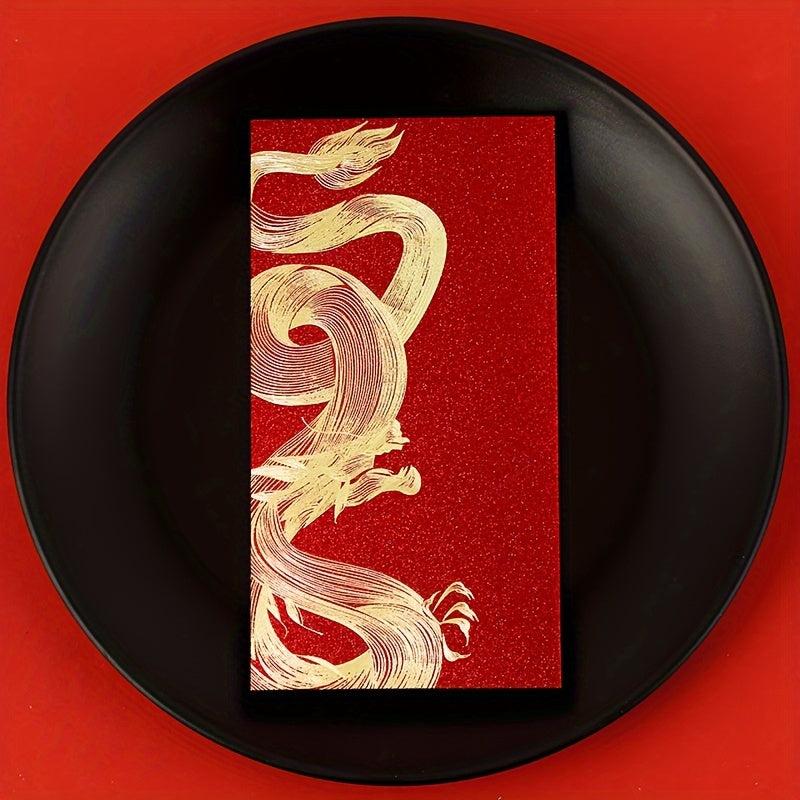 6pcs Yearly Lucky Money Envelopes - Retail Store Use