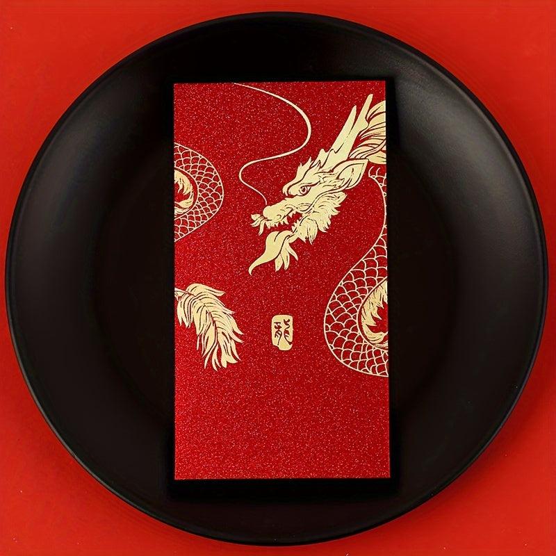 6pcs Yearly Lucky Money Envelopes - Retail Store Use