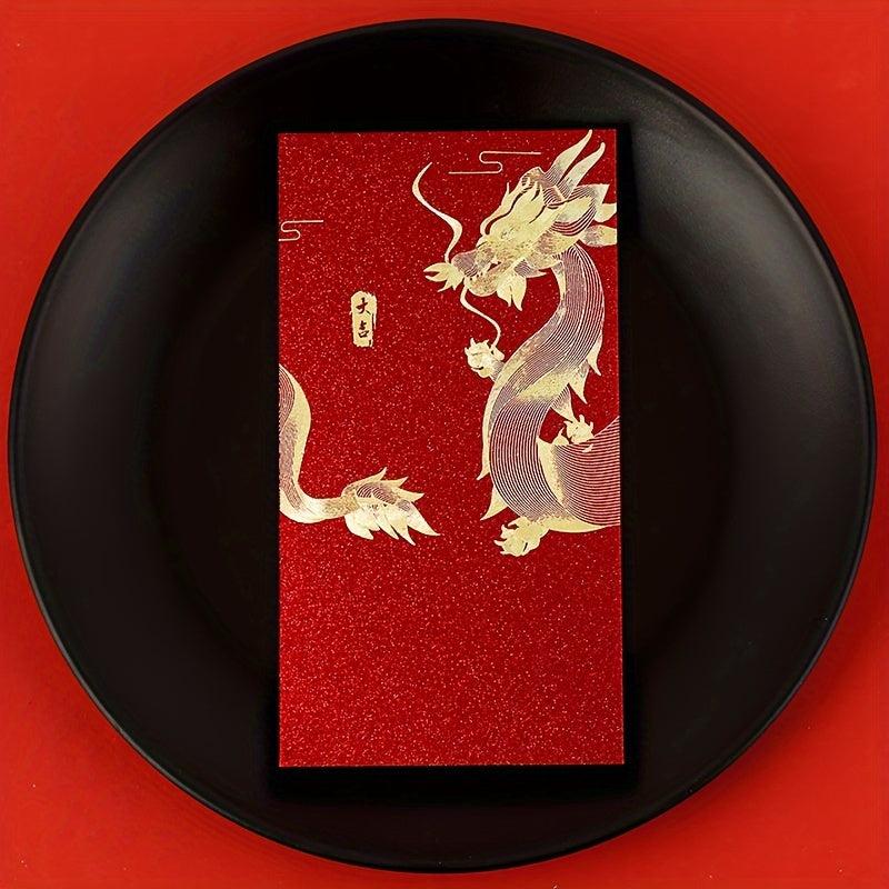 6pcs Yearly Lucky Money Envelopes - Retail Store Use
