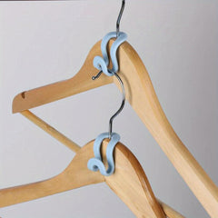 10pcs DIY Clothes Hanger Closet Organizer Storage Rack Holder Mini Clothes Hange
