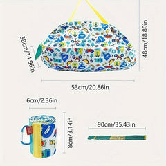 1pc Waterproof Colorful Shopping Bag Merchandise Bags