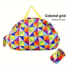1pc Waterproof Colorful Shopping Bag Merchandise Bags