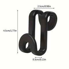 50pcs Heavy Duty Cascading Hanger Hooks Space Saver Closet Organizer