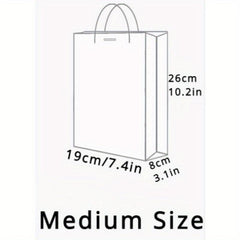 Bowknot Medium Size Gift Bags with Tissue Paper