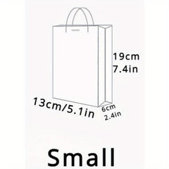 Bowknot Medium Size Gift Bags with Tissue Paper