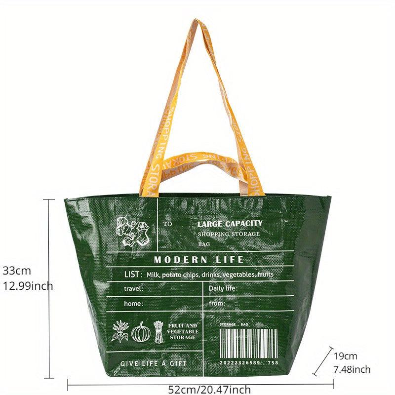 Travel Out Folding Shopping Bag Waterproof Anti dirty Portable Plastic Tote Bag