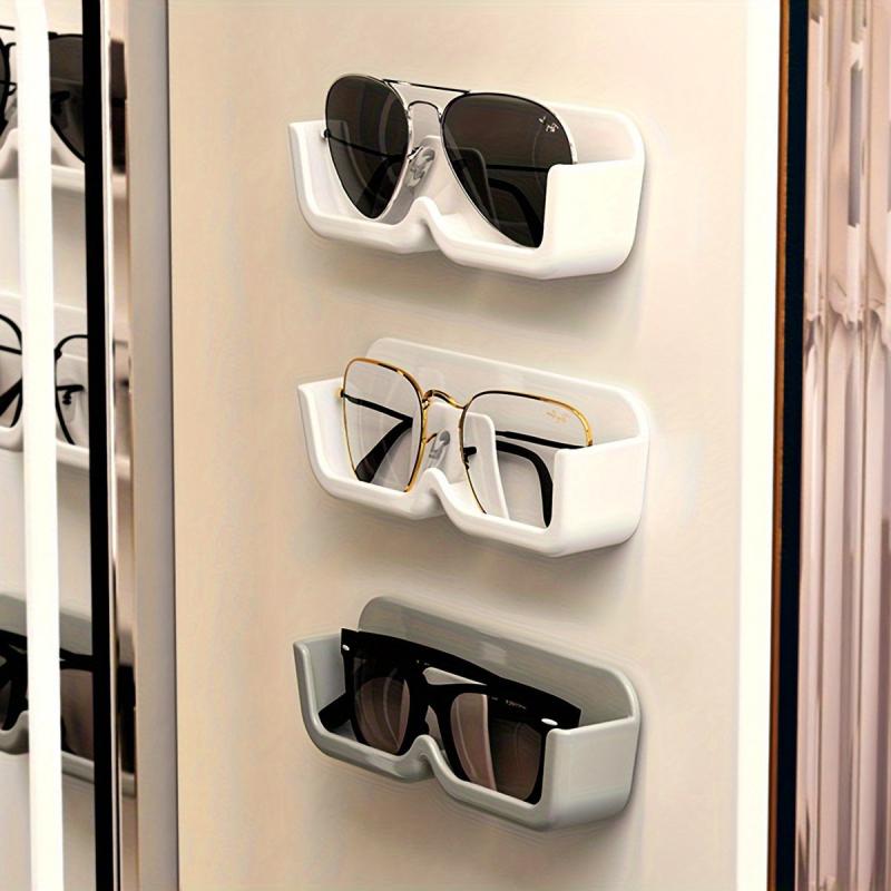 Wall Mounted Eyeglass Storage Box Anti Squeeze Shelf 17.5